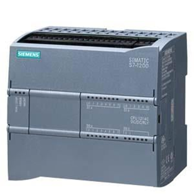 6ES7214-1HG40-0XB0 CPU 1214C, DC/DC/Relay, 14DI/10DO/2AI