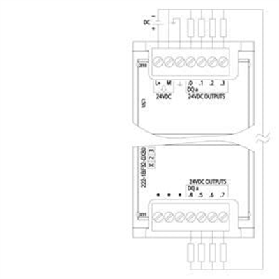 6ES7222-1BF32-0XB0 Digital Output SM1222, 8 DO, 24V DC