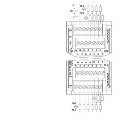 6ES7222-1HH32-0XB0 Digital Output SM1222, 16 DO, Relay