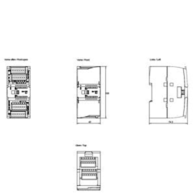 6ES7222-1HH32-0XB0 Digital Output SM1222, 16 DO, Relay