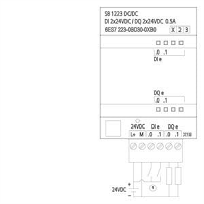 6ES7223-0BD30-0XB0 Signal Board SB1223, 2 DI/2 DO