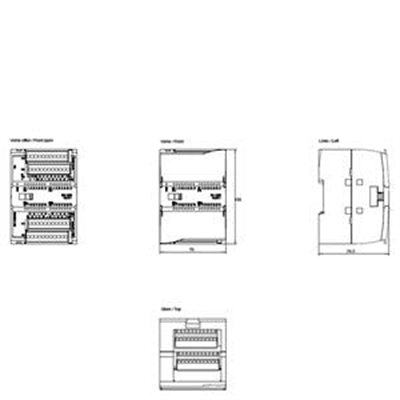 6ES7223-1PL32-0XB0 Digital I/O SM 1223, 16DI/16DO