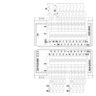 6ES7223-1PL32-0XB0 Digital I/O SM 1223, 16DI/16DO