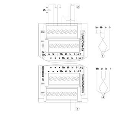 6ES7231-5PD32-0XB0 S7-1200, analog Input SM 1231 RTD, 4 AI