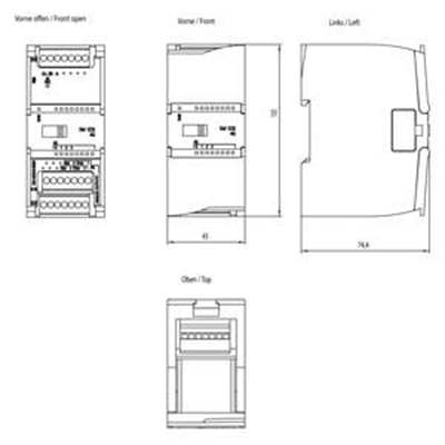 6ES7232-4HD32-0XB0 Analog Output SM 1232, 4AO