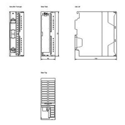 6ES7321-1FH00-0AA0 SIMATIC S7-300  16 DI Modul