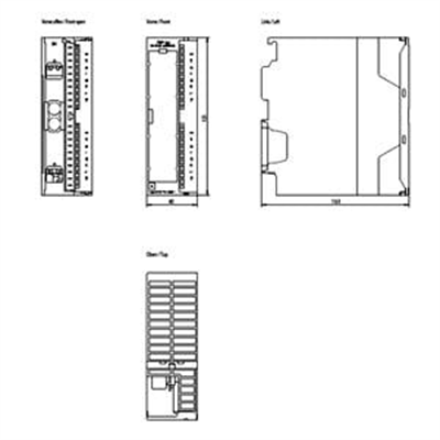 6ES7322-1BH01-0AA0 SM322, 16DO 24V DC, 0,5A