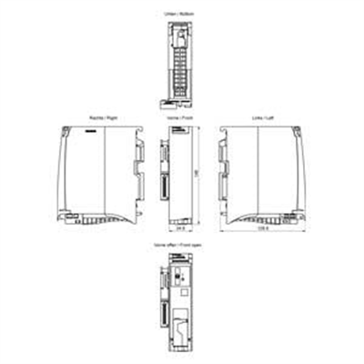 6ES7505-0KA00-0AB0 S7-1500, PS 25W 24V DC