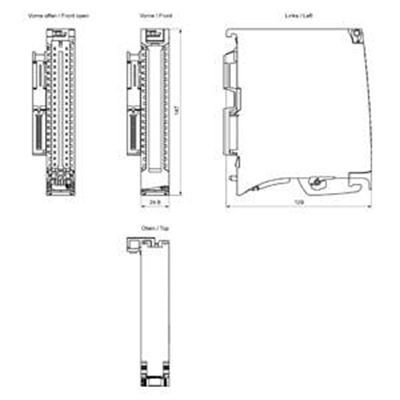 6ES7521-1BH10-0AA0 S7-1500, DI 16x24VDC BA