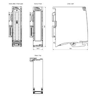 6ES7521-1BL00-0AB0 S7-1500, DI 32x24VDC HF