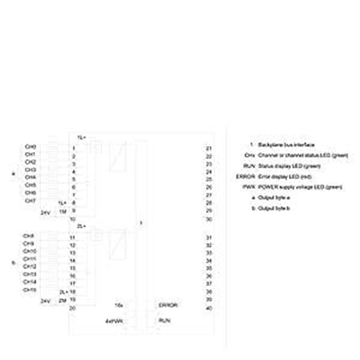 6ES7522-1BH10-0AA0 S7-1500, DQ 16x24VDC/0.5A BA