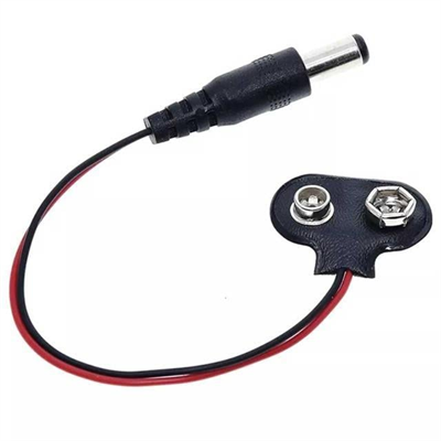 9 Volt 2.1 Mm Jacklı Pil Başlığı (IC-232A)