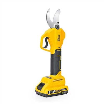 AKÜLÜ BAĞ BUDAMA MAKASI 20V 2*2.0 Ah 40 mm (KÖMÜRSÜZ MOTOR)