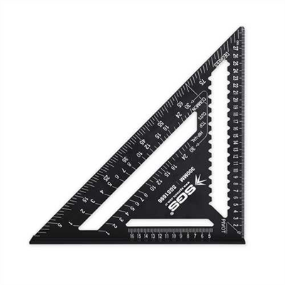 ALÜMİNYUM ÜÇGEN GÖNYE 300 MM