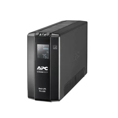 APC BR650MI Back-UPS Pro 650VA 390W 230V 6x IEC C13 AVR LCD UPS