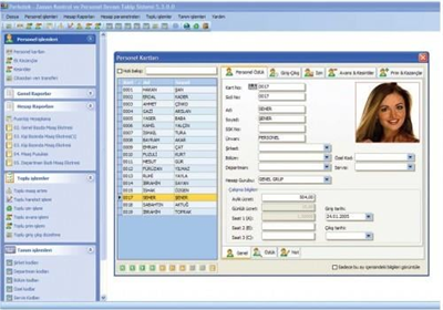 AREXTEK Barkodlu Personel Takip Set