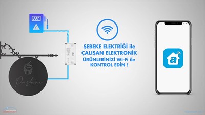 Alpsmart AS-848R-AAkıllı Wi-Fi Ev Rölesi