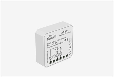 Alpsmart AS-861 Tekli Akıllı Wi-Fi Anahtar Modülü