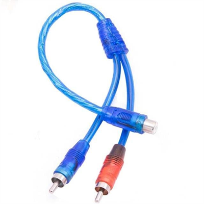 Anfi Y RCA Kablo 1 Dişi 2 Erkek 25 Cm Silikon Kablo