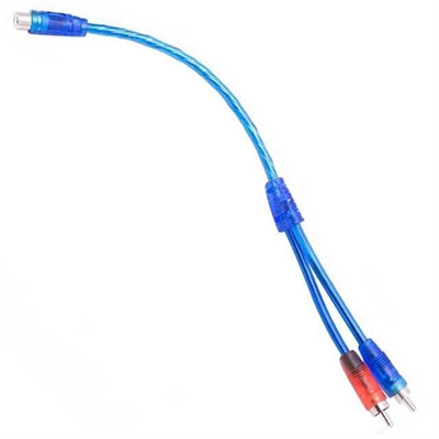 Anfi Y RCA Kablo 1 Dişi 2 Erkek 25 Cm Silikon Kablo