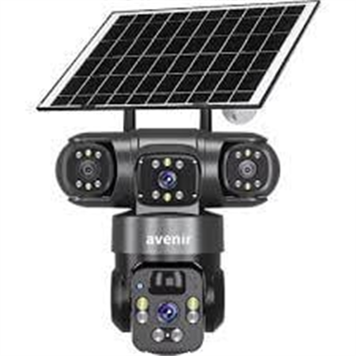Avenir AV-S421 4mp 2 Kameralı Solar Ptz 4g Sim Kartlı Kamera