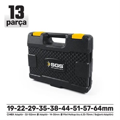 Bİ-METAL PANÇ SETİ 13 PARÇA