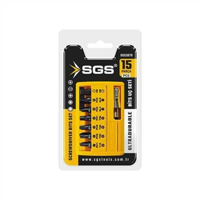 BİTS UÇ VE HIZLI ADAPTÖR SETİ 15 PARÇA Sand-Pro Series