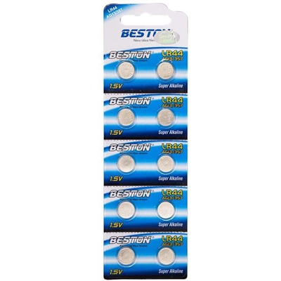 Beston Alkalin AG13/357 LR44 Düğme Pil (10lu Paket)  BST-LR44