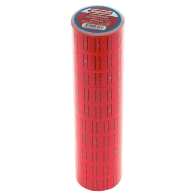 Bigpoint BP552-25 Fiyat Etiketi 10lu Kırmızı