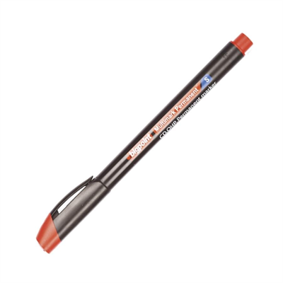 Bigpoint BP917-25 OHP Permanent Asetat Kalem S Kırmızı