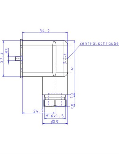 Bürkert 314802 Tip 2518 Form A DIN EN 175301-803 Kablo Soketi