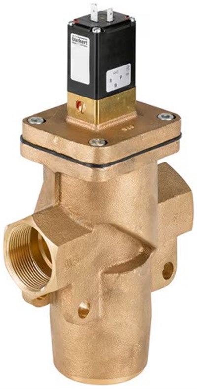 Bürkert 357605 Tip 6430 3/2 Yollu Solenoid Valf 230V