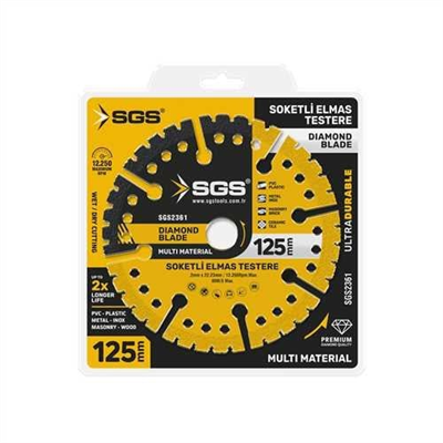 ÇOK AMAÇLI MULTI-MATERIAL ELMAS KESME DİSKİ 125 MM