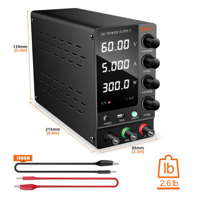 Class CPS 46005 60V 5A Renkli LCD Ekranlı Endüstriyel Güç Kaynağı