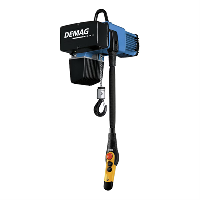 DEMAG Vinç Caraskal 77099020 elektrikli zincirli vinç DC‑Com 10‑2000 V4/1, 2000 kg taşıma kapasiteli, 380/415 V 50 Hz