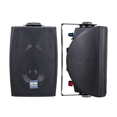 Dexun D-4T 10 CM 150 Watt 100 Volt 4 Siyah Trafolu Sütun Hoparlör (Komutatörlü)