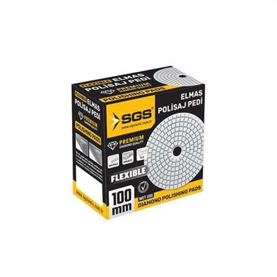 ELMAS POLİSAJ PEDİ 100 MM 1500 KUM ISLAK-WET