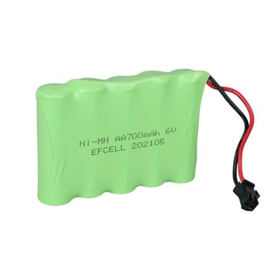 Efcell EF-60700S 7.2 Volt 700 mAh Ni-Mh Şarj Edilebilir AA 6li Grup Oyuncak Pili (202105)