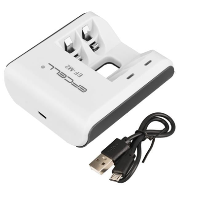 Efcell M2 AA/AAA 2li Pil Şarj Cihazı