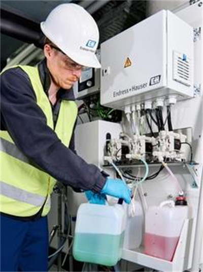 Endress+Hauser Liquiline Control CDC90 | Temizlik ve Kalibrasyon Sistemi | pH & ORP Ölçüm Noktaları