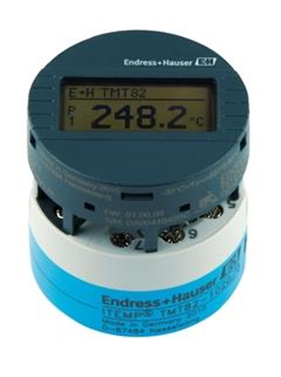 Endress+Hauser iTEMP TMT82 HART® Sıcaklık Transmitteri | Çift Girişli, SIL2 Sertifikalı