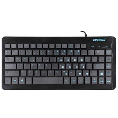 Everest KB-410 USB Q Multimedia Mini Klavye