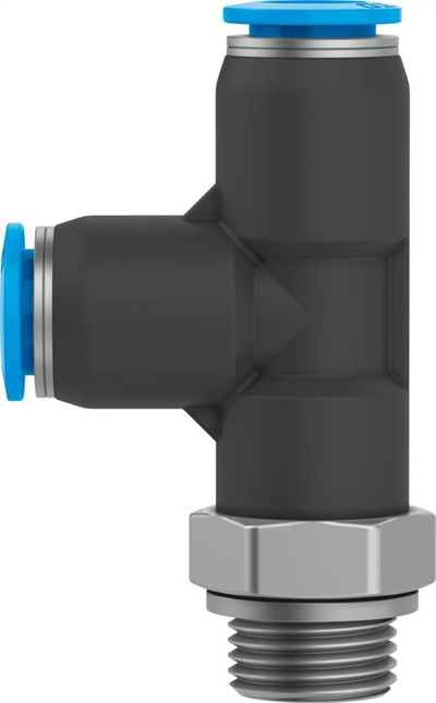 Festo 132075 T-Çabuk Bağlantı Rakoru QSTL-G1/8-4-100
