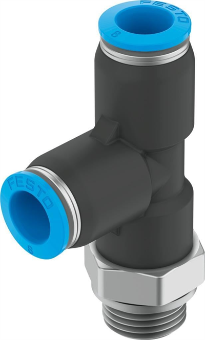 Festo 132075 T-Çabuk Bağlantı Rakoru QSTL-G1/8-4-100