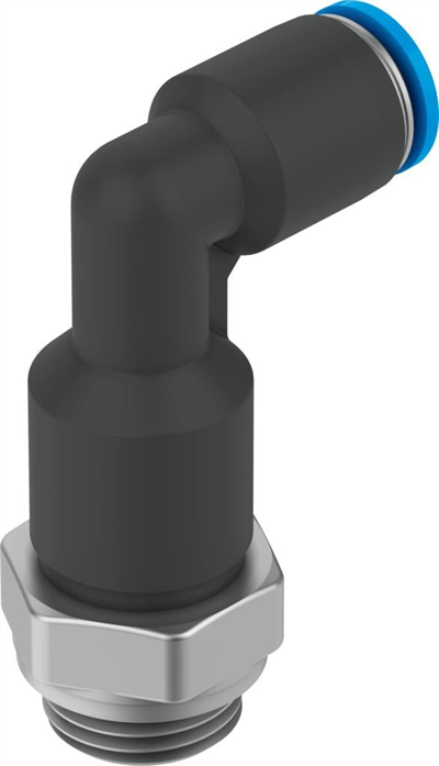 Festo 133015 L-Uzun-Çabuk Bağlantı Rakoru QSLL-G1/8-4-100