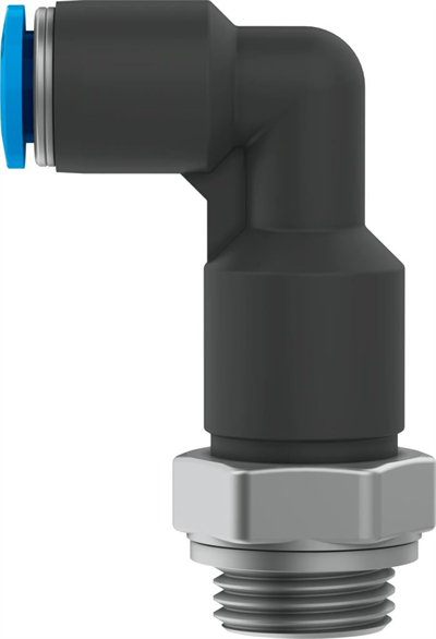 Festo 133015 L-Uzun-Çabuk Bağlantı Rakoru QSLL-G1/8-4-100
