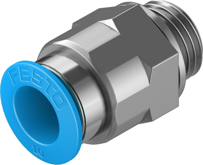 Festo 186101 QS-G1/4-10 Otomatik bağlantı rakoru