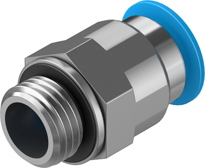 Festo 186101 QS-G1/4-10 Otomatik bağlantı rakoru