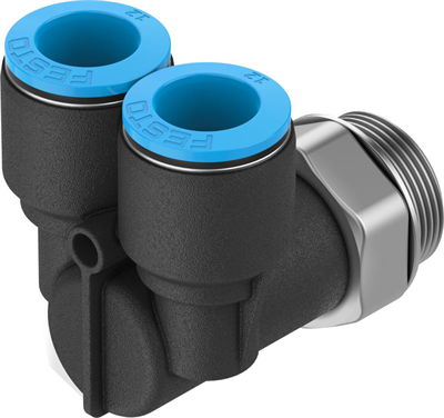 Festo 186189 Y-Çabuk Bağlantı Rakoru QSYL-G1/8-4
