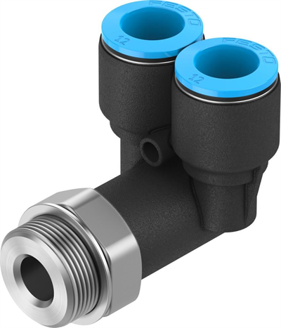 Festo 186189 Y-Çabuk Bağlantı Rakoru QSYL-G1/8-4